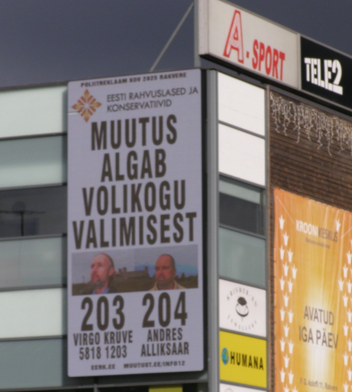 Muutus algab volikogu valimisest